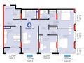 4-комнатная квартира · 114.91 м² · 13/16 этаж, Туран 57д за 88 млн ₸ в Астане, Нура р-н — фото 2
