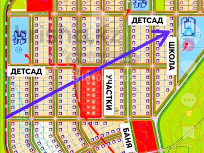 Участок · 10 соток, мкр Уркер, Караоткел 56 за 8 млн ₸ в Астане, Нура р-н