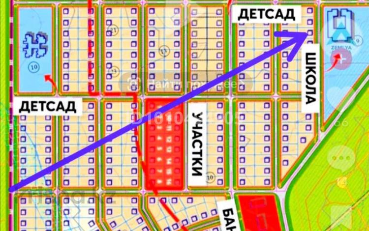 Участок · 10 соток, мкр Уркер, Караоткел 56 за 8 млн ₸ в Астане, Нура р-н — фото 24