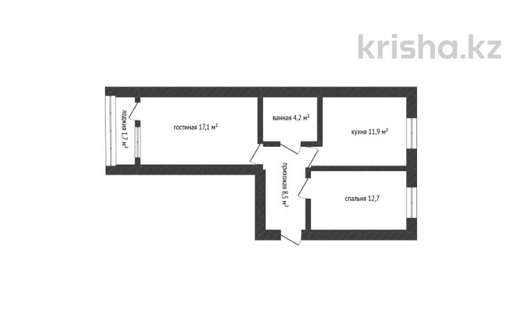 2-бөлмелі пәтер · 56 м² · 2/9 қабат, коктем 5/5, бағасы: 21.5 млн ₸ в Кокшетау — фото 2