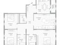 4-комнатная квартира · 119 м² · 13/20 этаж, Туран 39/2 за ~ 84 млн ₸ в Астане, Нура р-н