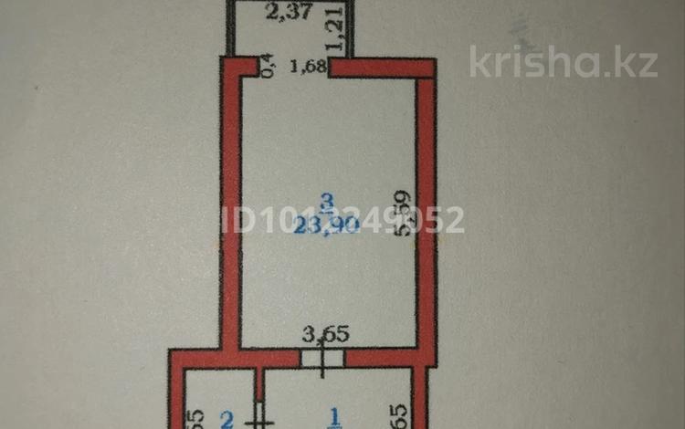 1-комнатная квартира · 34 м² · 3/5 этаж, Мкр. Нуртас 4267 за 14 млн ₸ в Шымкенте, Каратауский р-н — фото 2