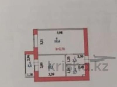 1-бөлмелі пәтер · 38.1 м² · 4/12 қабат, Байтурсынова 61 — С. Шаймерденова, бағасы: 18.5 млн ₸ в Астане, Сарайшык р-н