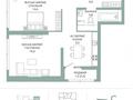 2-бөлмелі пәтер · 54 м² · 7/20 қабат, Казыбек би 19а, бағасы: ~ 27.6 млн ₸ в Астане, Нура р-н — фото 4