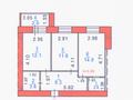 2-комнатная квартира · 55 м² · 7/8 этаж, микрорайон Береке 74 — Район Плазы, рядом школа новая за 37.9 млн ₸ в Костанае