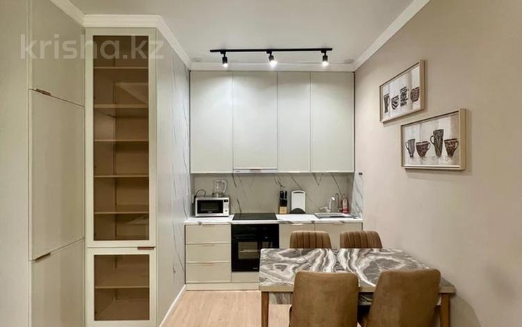 2-комнатная квартира · 55 м² · 9/14 этаж, Просп. Ермека Серкебаева 101 за 66.5 млн ₸ в Алматы, Бостандыкский р-н — фото 2