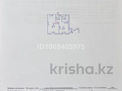 1-бөлмелі пәтер · 32.9 м² · 3/9 қабат, Мира 78/5 — проспект Мира, бағасы: 9 млн ₸ в Темиртау