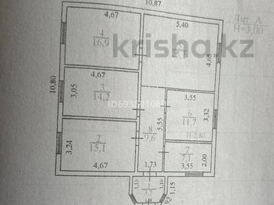 Отдельный дом • 5 комнат • 100 м² • 8 сот., Жаналык 35а за 30 млн 〒 в Караой