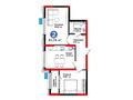 2-бөлмелі пәтер · 61.74 м², мкр Акжайык, Толеметова, бағасы: ~ 36.9 млн ₸ в Шымкенте, Абайский р-н — фото 3