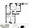 4-комнатная квартира · 120 м² · 5/9 этаж, Шамши Калдаяков 14 — ИПОТЕКА ЕСТЬ за 84 млн ₸ в Астане, Сарайшык р-н