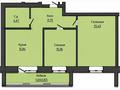 2-комнатная квартира · 75 м² · 4/5 этаж, мкр. Алтын орда, Саздинское лесничество 228/3 — ЖК АКТОБЕ ТАУЕРС 2 по Г. Жубанова за 26.5 млн ₸ в Актобе — фото 2