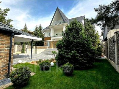 Отдельный дом · 7 комнат · 516 м² · 10 сот., ул. Квартал Б за 415 млн 〒 в Алматы, Бостандыкский р-н