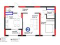 2-комнатная квартира · 61 м² · 8/14 этаж, ул. Аргынбекова 299 за 45.5 млн ₸ в Шымкенте, Каратауский р-н — фото 2
