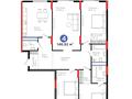 4-комнатная квартира · 150 м² · 5/13 этаж, Мангилик Ел 57 за 185.5 млн ₸ в Астане, Есильский р-н