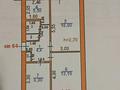 3-комнатная квартира · 59.4 м² · 3/5 этаж, Проспект Жамбыла 123 за 19 млн ₸ в Таразе — фото 18