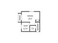 1-бөлмелі пәтер · 31 м² · 4/5 қабат, Кубеева 6, бағасы: 12 млн ₸ в Костанае — фото 9