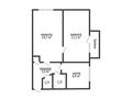 2-бөлмелі пәтер · 42.3 м² · 3/5 қабат, каирбекова 409, бағасы: 17.9 млн ₸ в Костанае — фото 21