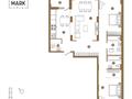 3-комнатная квартира · 105.16 м² · 2/21 этаж, Достык 8/5 — БЕЗ КОМИССИИ за ~ 72.2 млн ₸ в Астане, Есильский р-н
