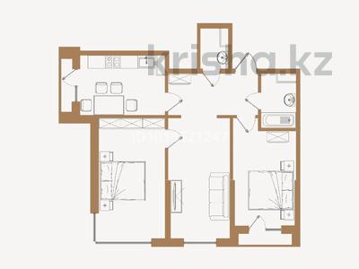 3-комнатная квартира · 73.91 м² · 3/6 этаж, мкр Кайрат уч. 377 за 48.8 млн ₸ в Алматы, Турксибский р-н