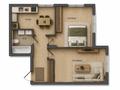 2-комнатная квартира · 58.5 м² · 3/15 этаж, Утепова 31 — Отдельная кухня за 55 млн ₸ в Алматы, Бостандыкский р-н — фото 4