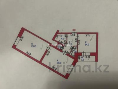 2-бөлмелі пәтер · 72.2 м² · 4/6 қабат, Кошкарбаева 80, бағасы: 23.5 млн 〒 в Астане, Алматы р-н