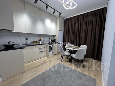 1-бөлмелі пәтер · 50 м² · 9/16 қабат, Тараз ш/а, Рыскулова 33/2 — Сенім клиникасы Багиния салоны, бағасы: 19 999 ₸ в Шымкенте, Аль-Фарабийский р-н