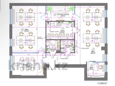 Кеңселер · 140 м², бағасы: 2.1 млн ₸ в Алматы, Медеуский р-н