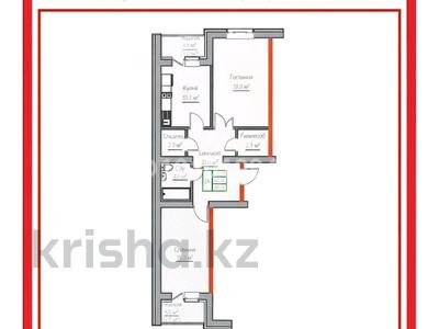 2-бөлмелі пәтер · 66.9 м² · 2 қабат, Киснеревых 94, бағасы: ~ 23.4 млн ₸ в Бурабае