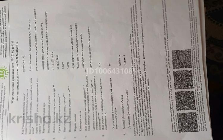 Участок · 3 га, Нургазина 139 за 3 млн ₸ в Шелек — фото 14