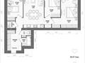3-комнатная квартира · 93 м² · 1/4 этаж, мкр Городской Аэропорт, Кабжанова 75 за ~ 65.1 млн ₸ в Караганде, Казыбек би р-н — фото 15