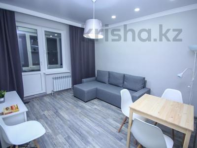 2-бөлмелі пәтер, 55 м², 9/25 қабат, Абиша Кекилбайулы 270, бағасы: 42.5 млн 〒 в Алматы, Бостандыкский р-н