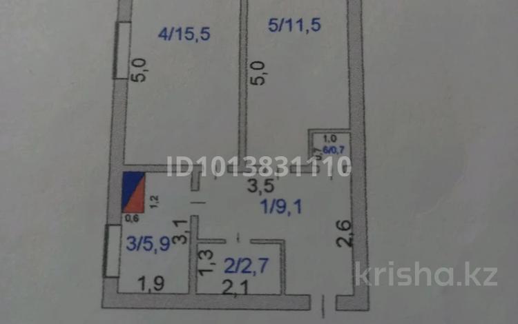 2-комнатная квартира · 45.3 м² · 2/2 этаж, Дзержинского 30 за 12.8 млн ₸ в Шортандах — фото 2