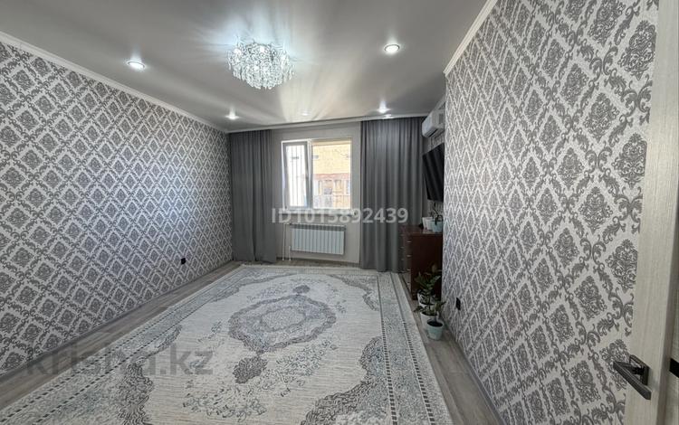 2-бөлмелі пәтер · 57 м² · 16/19 қабат, Қадыр Мырза-Әли ш/а. — Сырым Датова, бағасы: 23 млн ₸ в Уральске, мкр Кадыра Мырза-Али — фото 2
