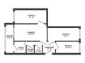 4-комнатная квартира · 79.9 м² · 2/5 этаж, 17 микрорайон 16а за 27 млн ₸ в Шымкенте — фото 13