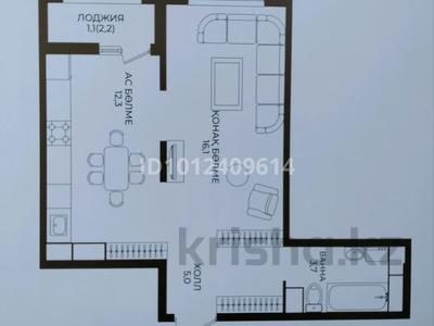 1-бөлмелі пәтер · 39 м² · 6/9 қабат, Райымбек 590/15, бағасы: 24 млн ₸ в Алматы, Наурызбайский р-н