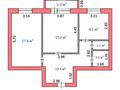 2-бөлмелі пәтер · 62.7 м² · 4/5 қабат, Юбилейный 18, бағасы: 31.9 млн ₸ в Костанае — фото 13