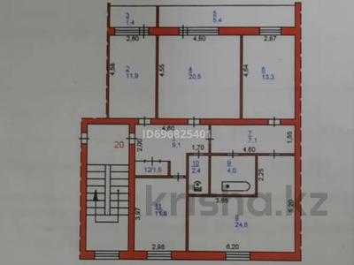 3-бөлмелі пәтер · 116 м² · 5/5 қабат, Ауэзова 4в, бағасы: 29.5 млн ₸ в Аксу