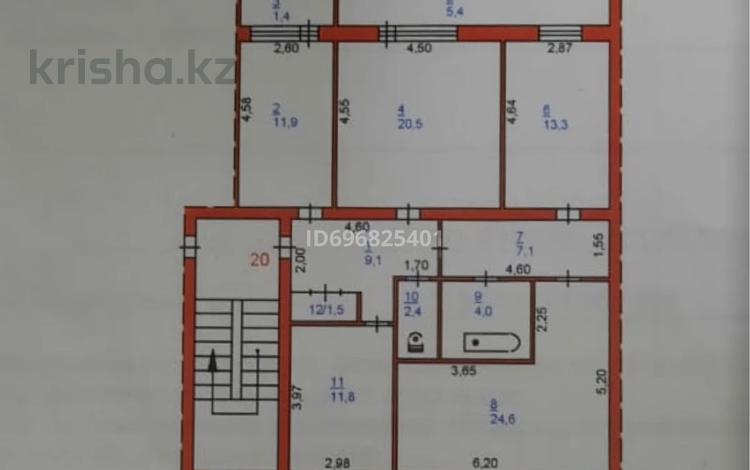 3-бөлмелі пәтер, 116 м², 5/5 қабат, Ауэзова 4в, бағасы: 28.5 млн 〒 в Аксу — фото 2