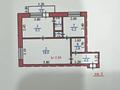 2-комнатная квартира · 44 м² · 2/3 этаж, 1-й мкр. 5 за 20 млн ₸ в Есик — фото 6