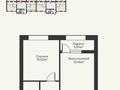 1-бөлмелі пәтер · 47.98 м² · 3/5 қабат, Кокжал Барака 18 а, б, в, бағасы: ~ 20.2 млн ₸ в Усть-Каменогорске — фото 2