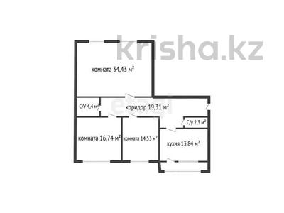 3-комнатная квартира · 106.9 м² · 4/5 этаж, мкр. Алтын орда за 35 млн ₸ в Актобе