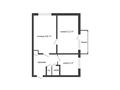 2-комнатная квартира · 42 м² · 2/5 этаж, Кобыланды Батыра 62 за 18.5 млн ₸ в Костанае — фото 12