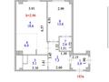 2-комнатная квартира · 55 м² · 9/10 этаж, Култегин 11/1 за 31 млн 〒 в Астане, Нура р-н — фото 16