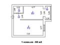1-бөлмелі пәтер · 55 м², Жумагалиев 127, бағасы: 20.9 млн ₸ в Уральске — фото 3
