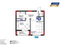 1-бөлмелі пәтер · 35.5 м² · 8/10 қабат, Е 117 55, бағасы: 26.5 млн ₸ в Астане, Есильский р-н — фото 2