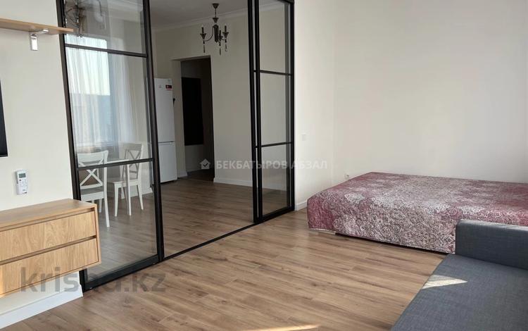 1-бөлмелі пәтер, 52 м², 11/16 қабат ай сайын, Розыбакиева 8, бағасы: 350 000 〒 в Алматы, Бостандыкский р-н — фото 5