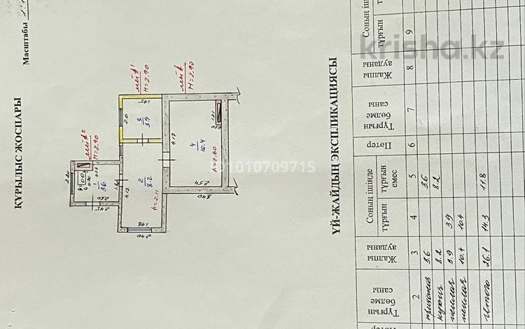 Часть дома · 2 комнаты · 26 м² · 3 сот., мкр Кемел (Первомайское), Есим Хана (Первомайское) 91 за 17 млн ₸ в Алматы, Жетысуский р-н — фото 2