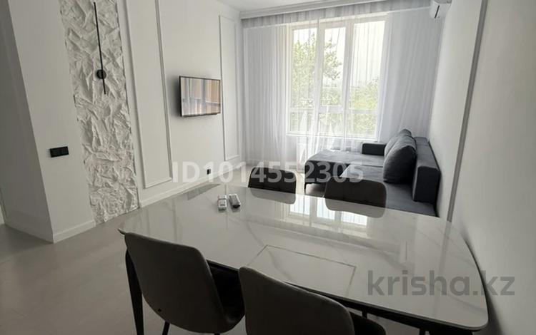 2-бөлмелі пәтер · 43 м² · 6/12 қабат, Сейфуллина 469/1 блок 1-10 — Мега парк, бағасы: 56 млн ₸ в Алматы, Алмалинский р-н — фото 2
