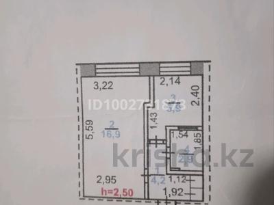 1-комнатная квартира · 29.9 м² · 1/5 этаж, 50 лет октября 128 за 4.5 млн 〒 в Рудном