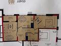 3-бөлмелі пәтер · 59.48 м² · 2/12 қабат, Анет Баба 4, бағасы: 50 млн ₸ в Астане, Нура р-н